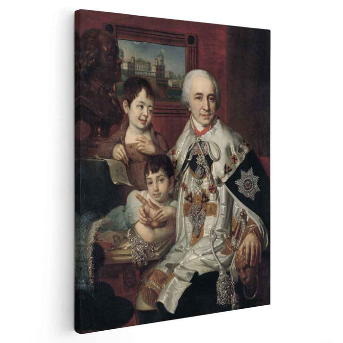 Portrait of Count G.G. Kushelev (1801) by Vladimir Borovikovsky