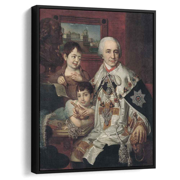 Portrait of Count G.G. Kushelev (1801) by Vladimir Borovikovsky