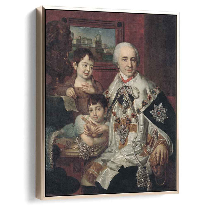 Portrait of Count G.G. Kushelev (1801) by Vladimir Borovikovsky