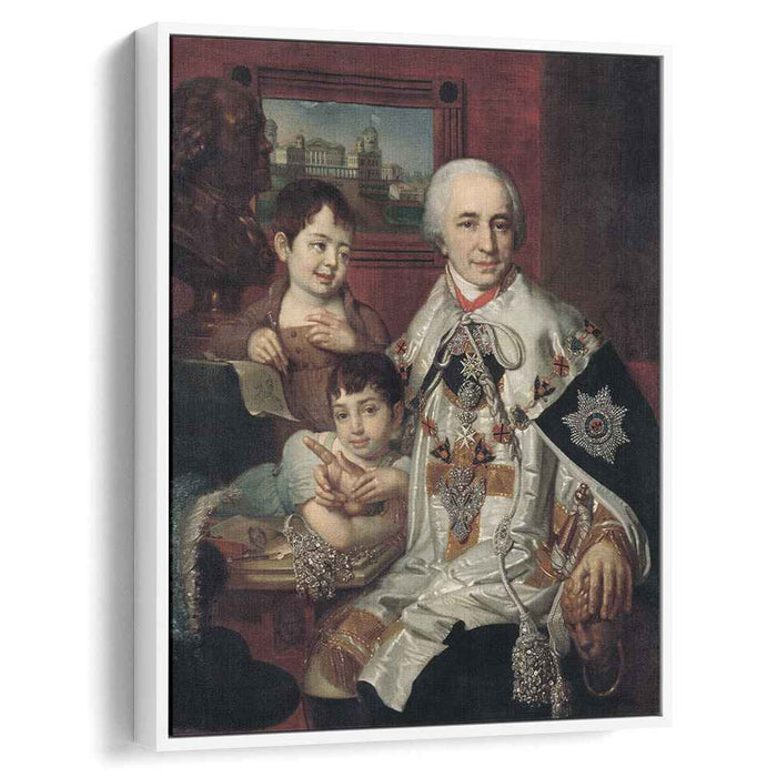 Portrait of Count G.G. Kushelev (1801) by Vladimir Borovikovsky