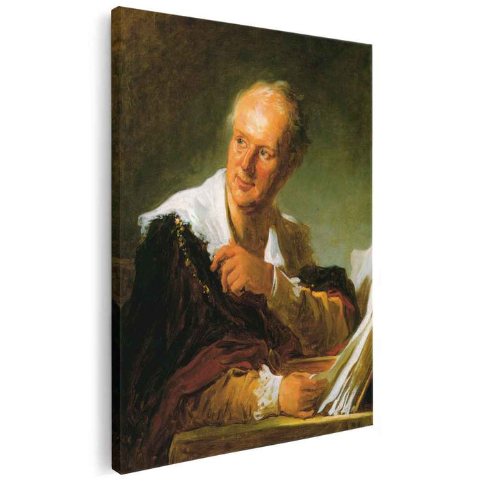 Portrait of Denis Diderot (1769) by Jean-Honore Fragonard