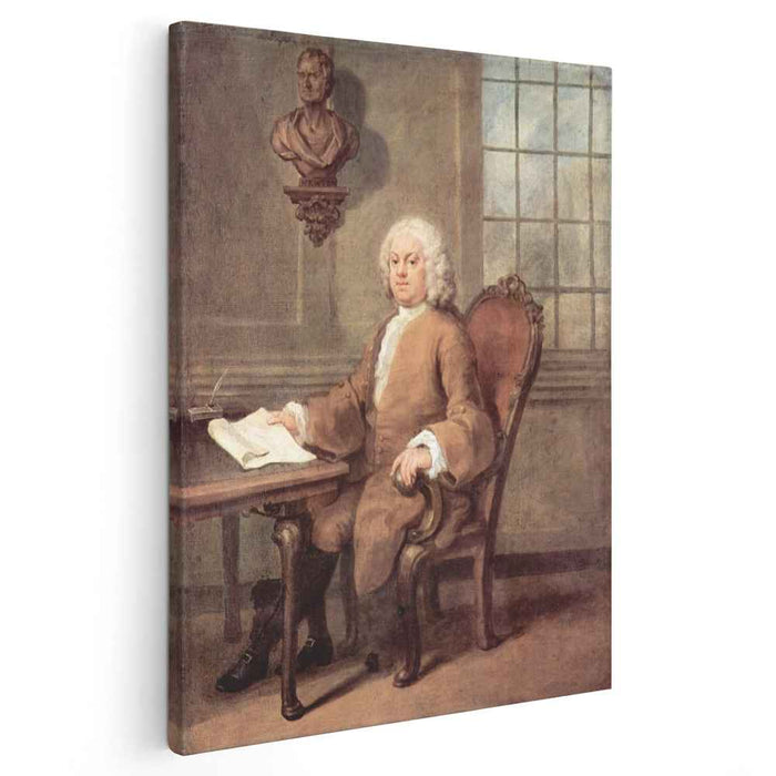 Portrait of Dr. Benjamin Hoadly (1738) by William Hogarth