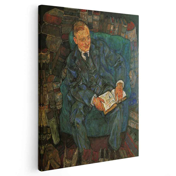 Portrait of Dr. Hugo Koller (1918) by Egon Schiele