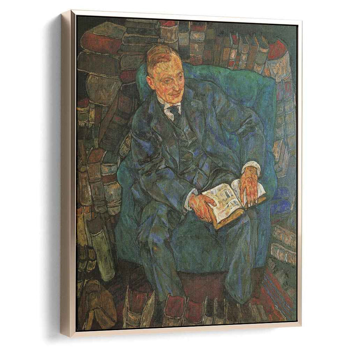 Portrait of Dr. Hugo Koller (1918) by Egon Schiele