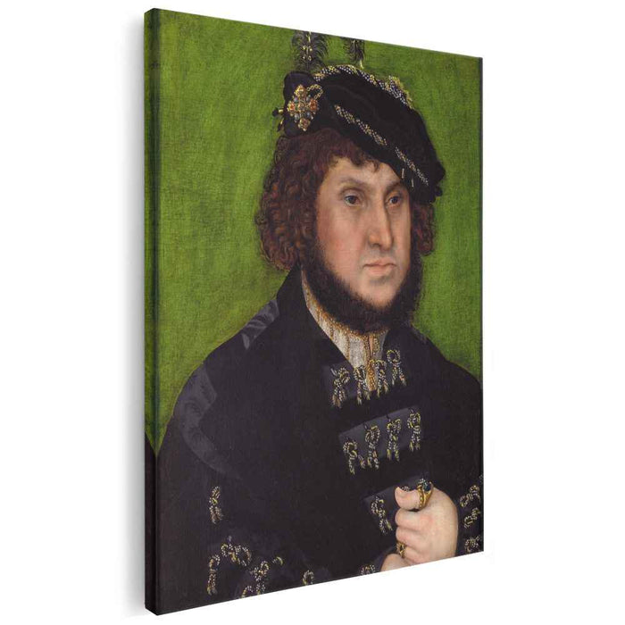 Portrait of Duke Johann der Bestandige of Saxony (1509) by Lucas Cranach the Elder