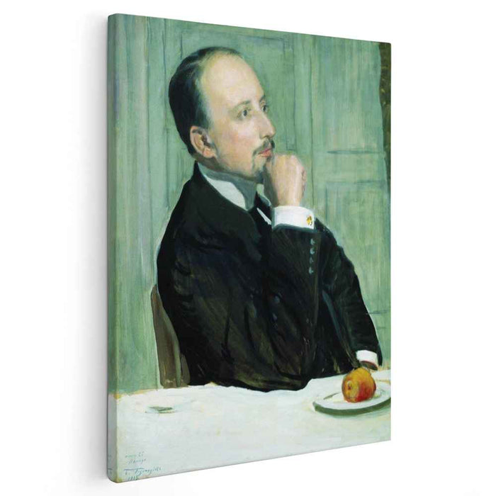 Portrait of E.E. Lansere (1913) by Boris Kustodiev