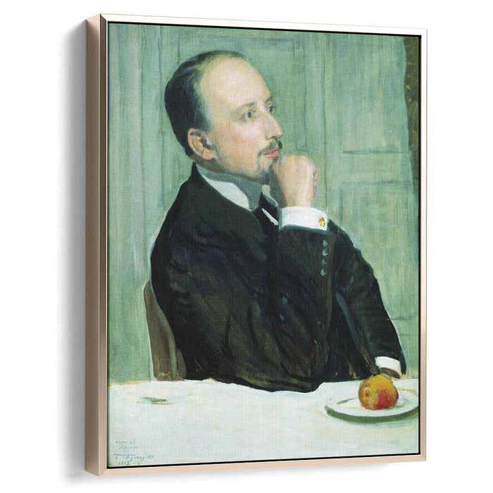 Portrait of E.E. Lansere (1913) by Boris Kustodiev