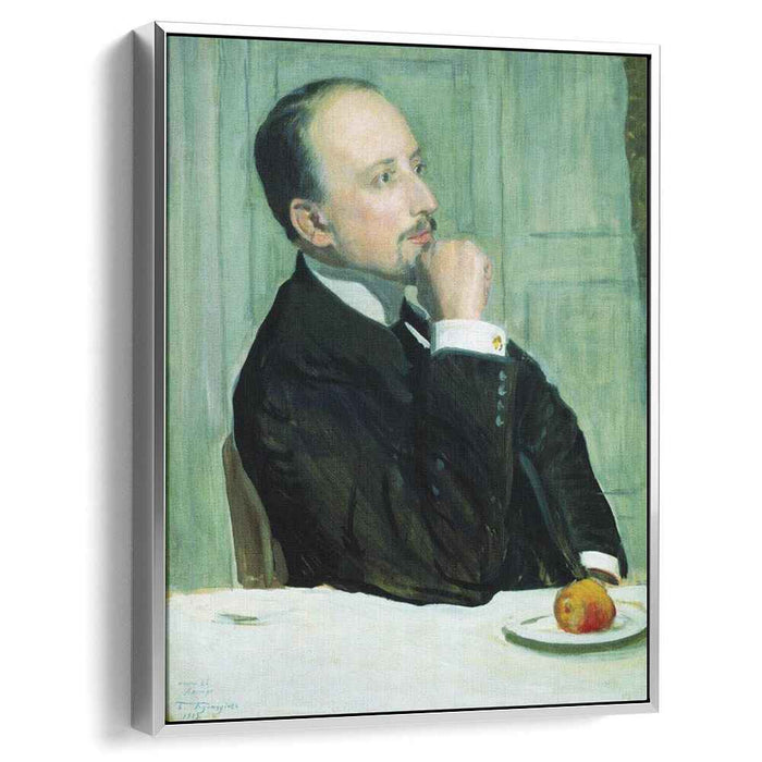 Portrait of E.E. Lansere (1913) by Boris Kustodiev