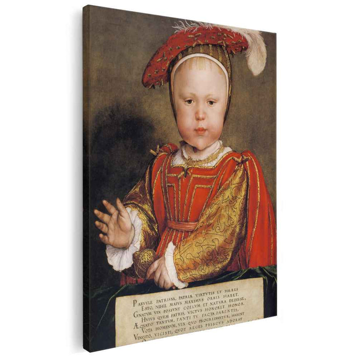 Portrait of Edward VI as a Child (1538) by Hans Holbein the Younger