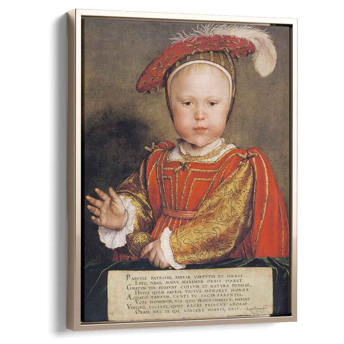 Portrait of Edward VI as a Child (1538) by Hans Holbein the Younger
