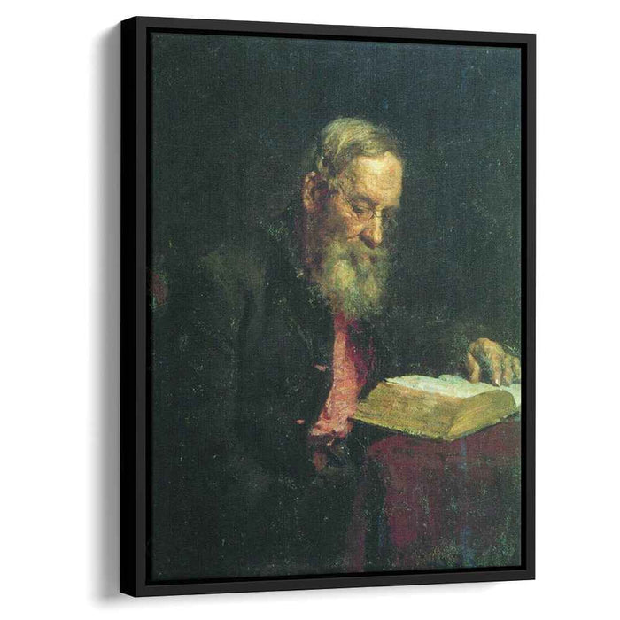 Portrait of Efim Repin, the Artist's Father by Ilya Repin