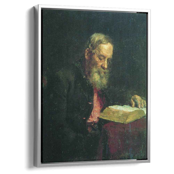 Portrait of Efim Repin, the Artist's Father by Ilya Repin