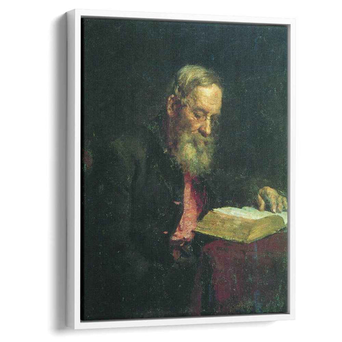 Portrait of Efim Repin, the Artist's Father by Ilya Repin