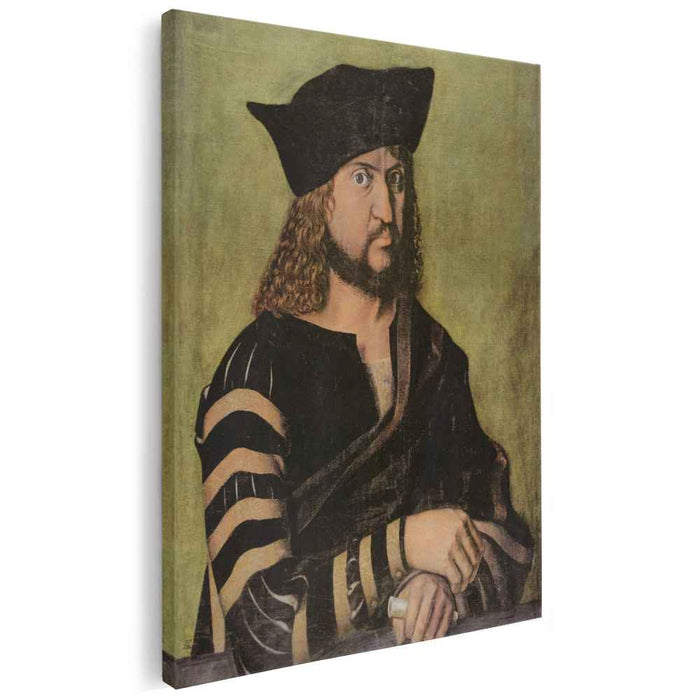 Portrait of Elector Frederick the Wise of Saxony (1496) by Albrecht Durer