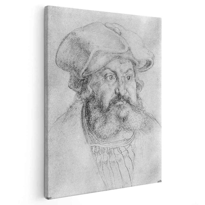 Portrait of Elector Friedrich the Wise (1523) by Albrecht Durer