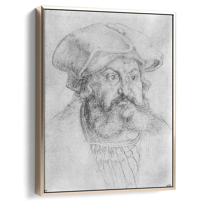 Portrait of Elector Friedrich the Wise (1523) by Albrecht Durer