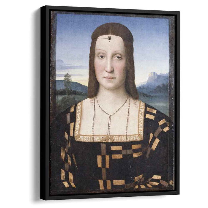 Portrait of Elizabeth Gonzaga (1504) by Raphael