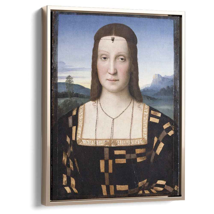 Portrait of Elizabeth Gonzaga (1504) by Raphael