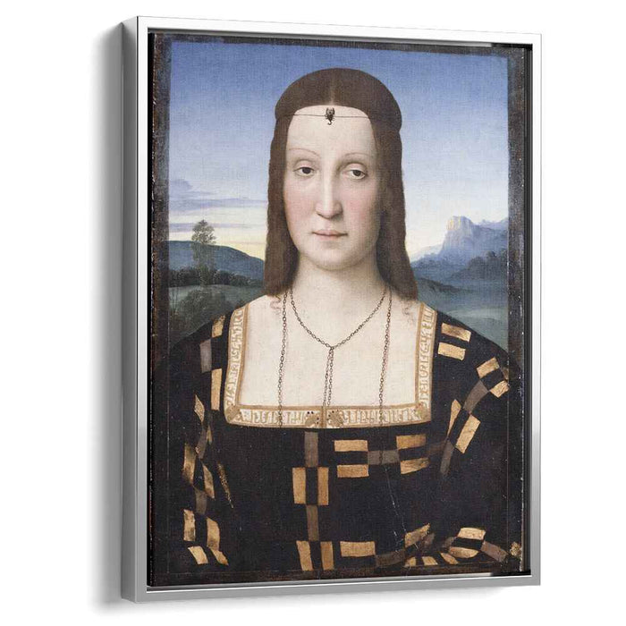 Portrait of Elizabeth Gonzaga (1504) by Raphael