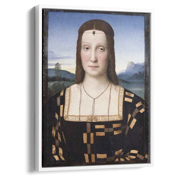 Portrait of Elizabeth Gonzaga (1504) by Raphael