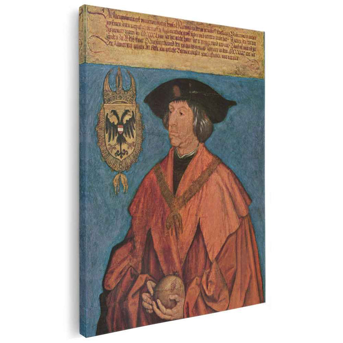 Portrait of Emperor Maximilian I. (1519) by Albrecht Durer