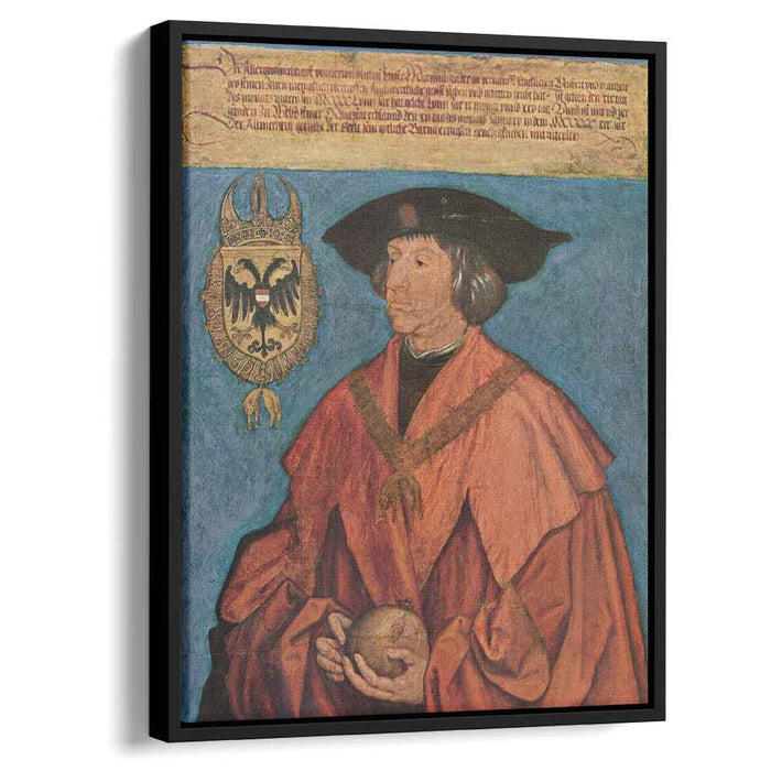 Portrait of Emperor Maximilian I. (1519) by Albrecht Durer