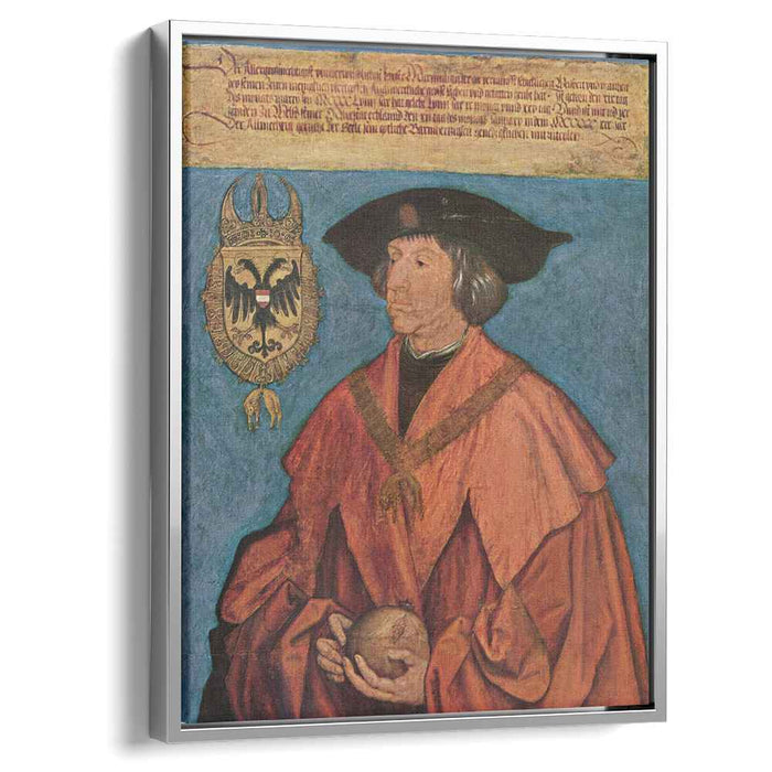 Portrait of Emperor Maximilian I. (1519) by Albrecht Durer