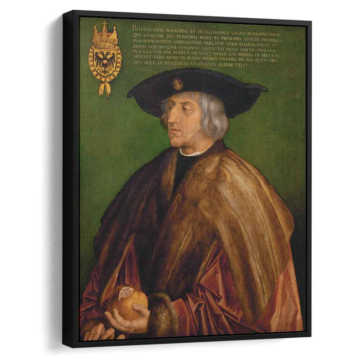 Portrait of Emperor Maximilian I (1518) by Albrecht Durer