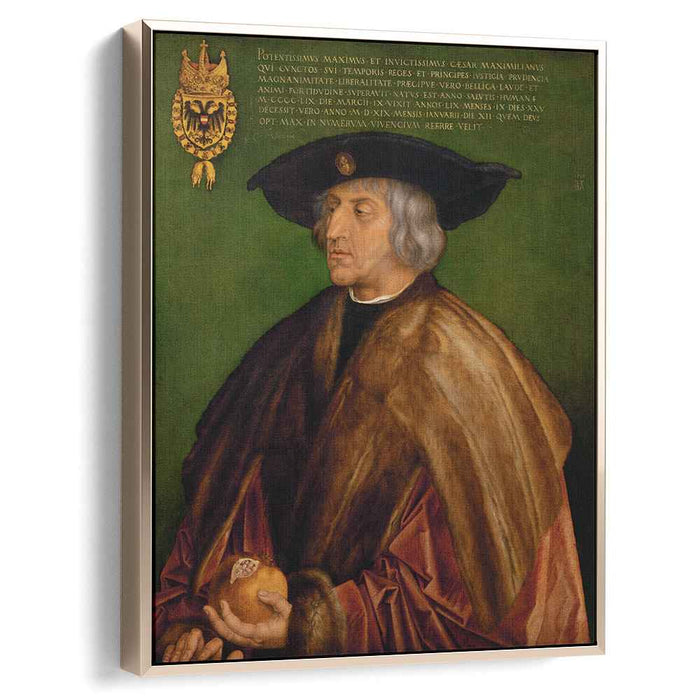 Portrait of Emperor Maximilian I (1518) by Albrecht Durer