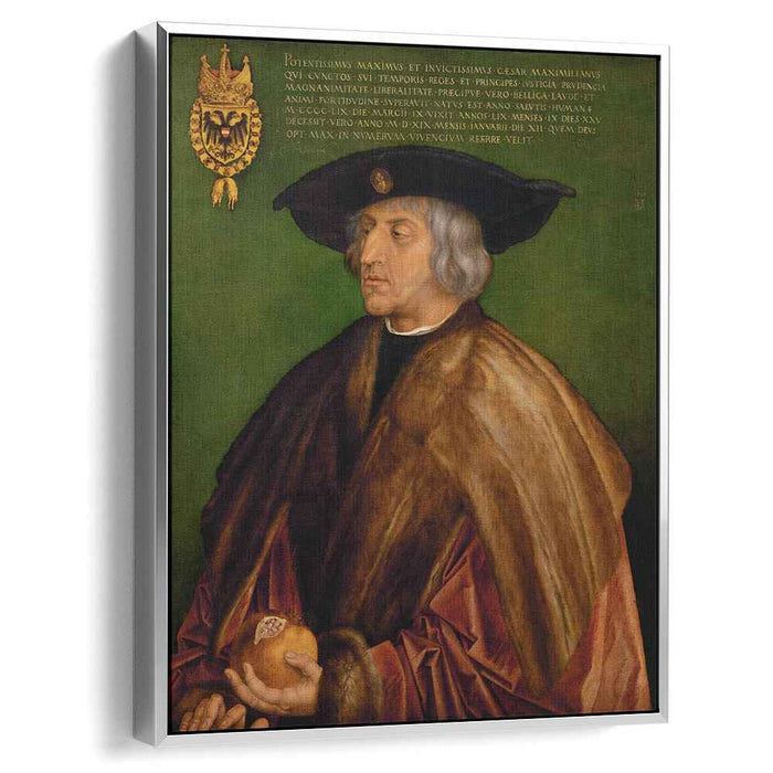 Portrait of Emperor Maximilian I (1518) by Albrecht Durer