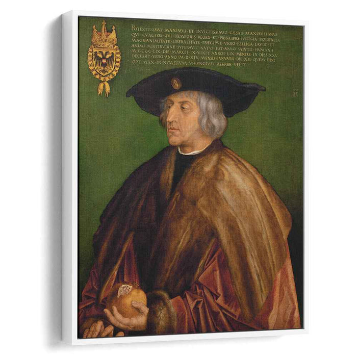 Portrait of Emperor Maximilian I (1518) by Albrecht Durer