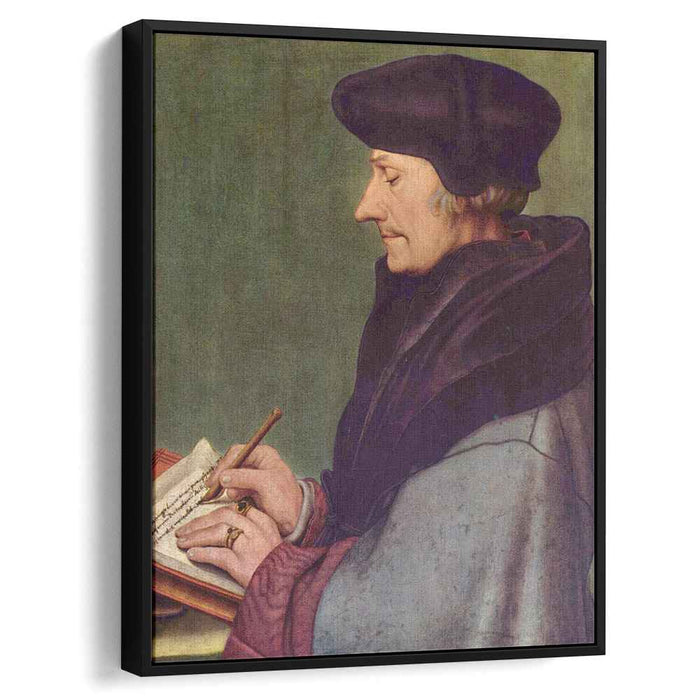 Portrait of Erasmus of Rotterdam Writing (1523) by Hans Holbein the Younger