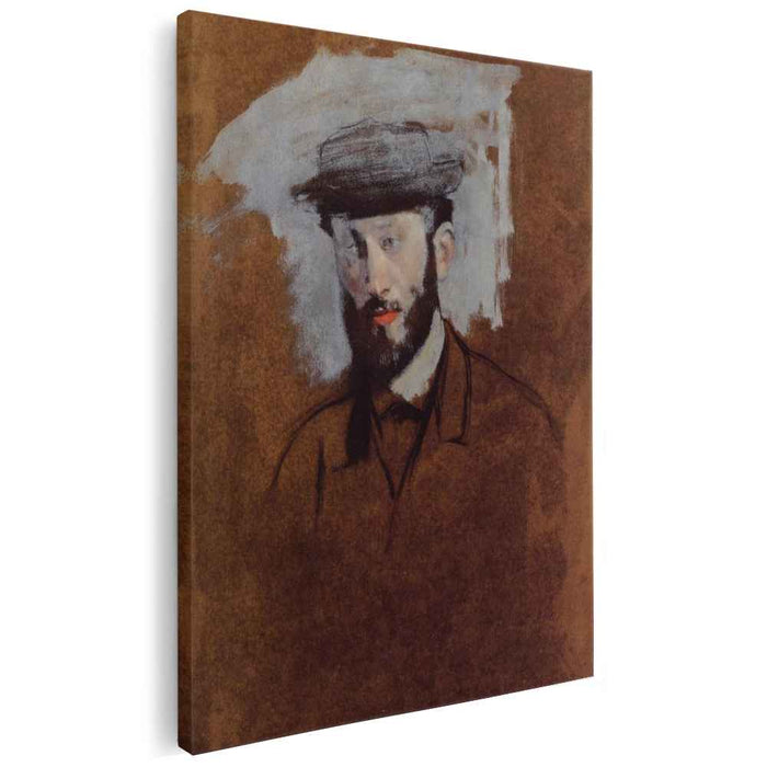 Portrait of Eugene Manet (study) (1875) by Edgar Degas