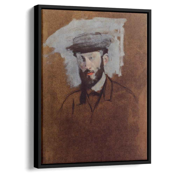 Portrait of Eugene Manet (study) (1875) by Edgar Degas