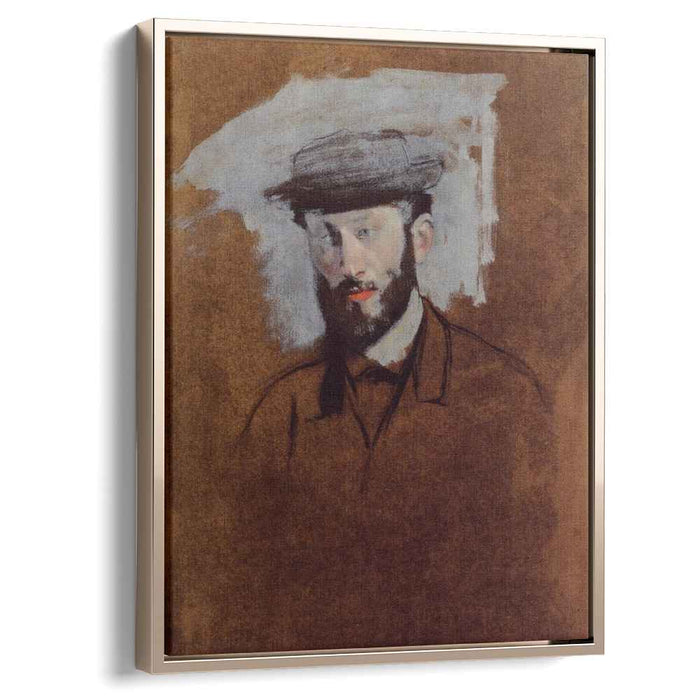 Portrait of Eugene Manet (study) (1875) by Edgar Degas