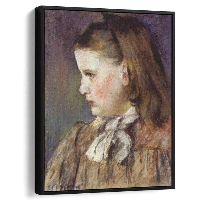 Portrait of Eugenie Estruc (1876) by Camille Pissarro