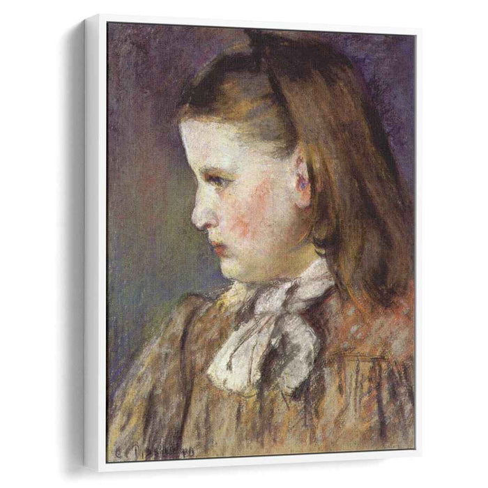 Portrait of Eugenie Estruc (1876) by Camille Pissarro