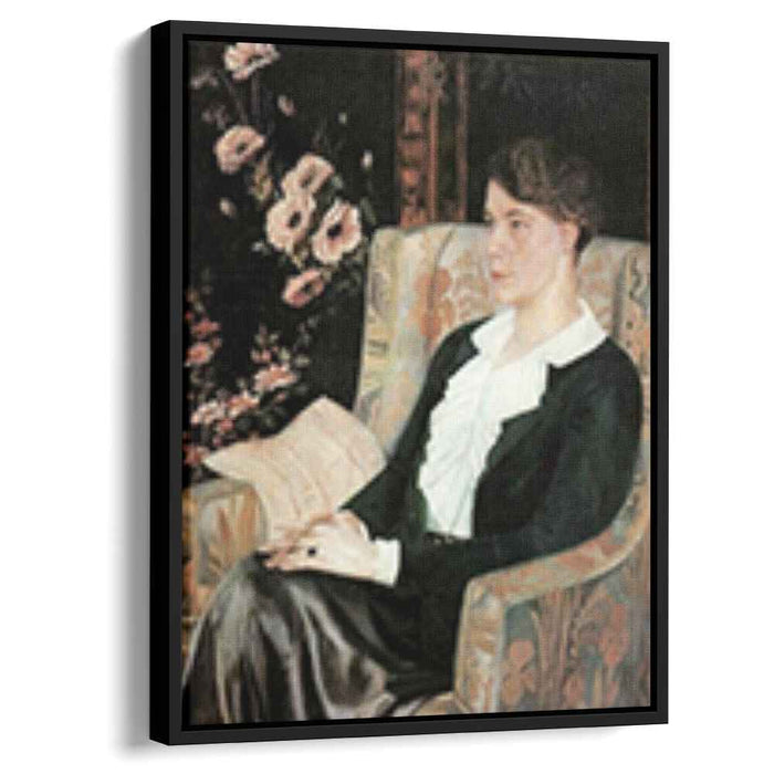 Portrait of Evdokiya Nikolaevna Glebova, the Artist's Sister by Pavel Filonov