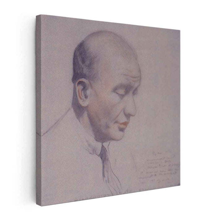 Portrait of F.F. Notgaft (1921) by Boris Kustodiev