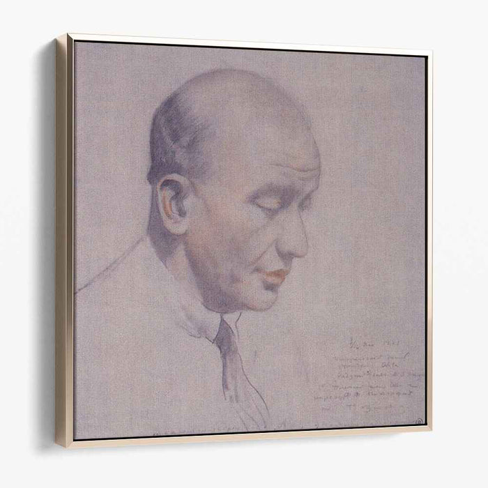 Portrait of F.F. Notgaft (1921) by Boris Kustodiev