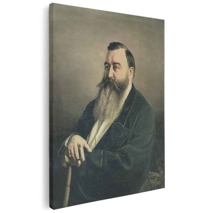 Portrait of F.F. Rezanov (1868) by Vasily Perov