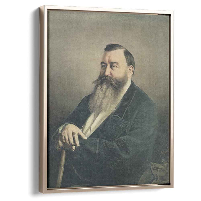 Portrait of F.F. Rezanov (1868) by Vasily Perov