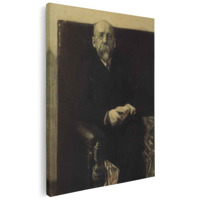 Portrait of F.K. Sologub (1907) by Boris Kustodiev