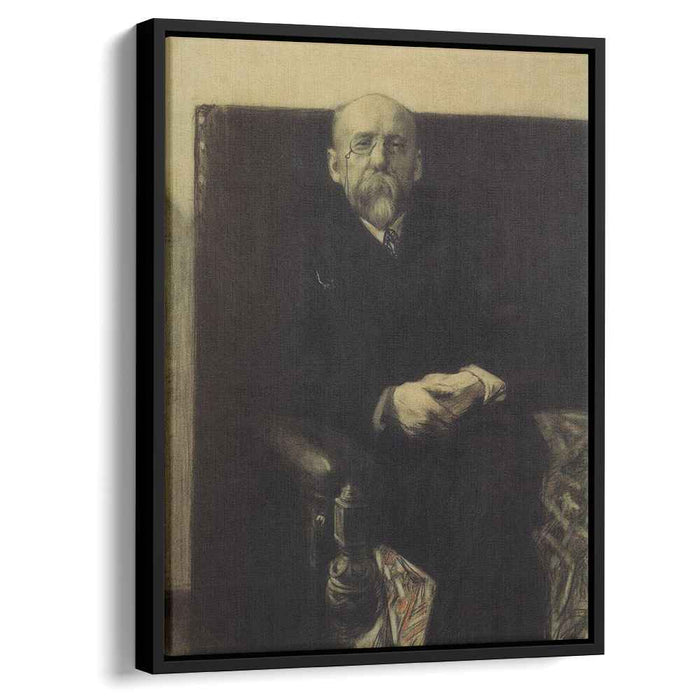 Portrait of F.K. Sologub (1907) by Boris Kustodiev