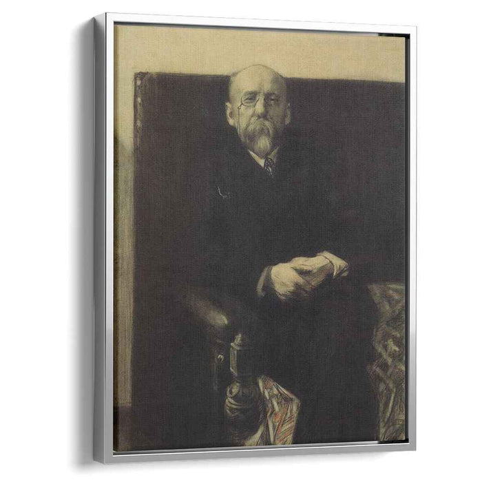 Portrait of F.K. Sologub (1907) by Boris Kustodiev