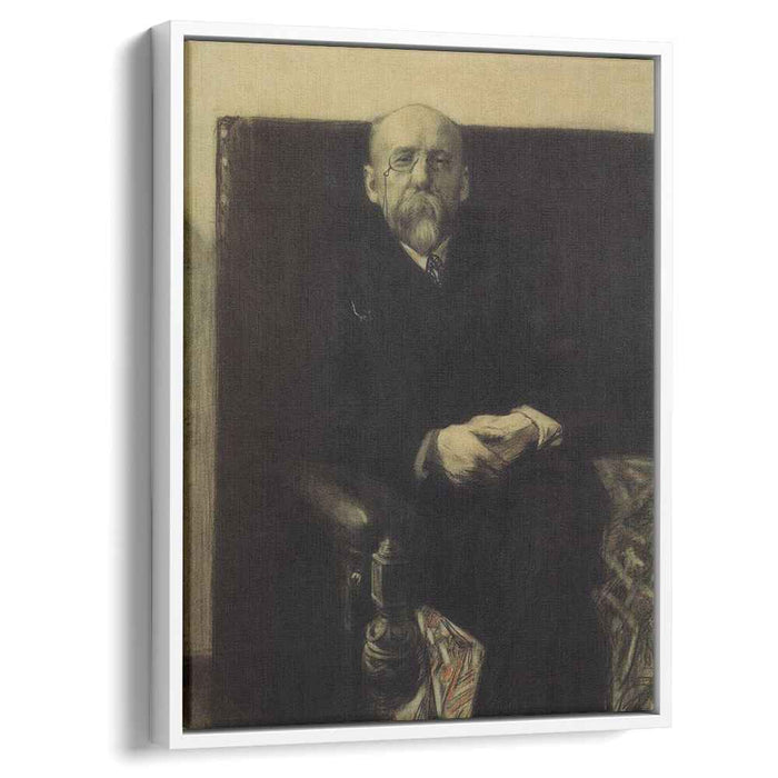 Portrait of F.K. Sologub (1907) by Boris Kustodiev