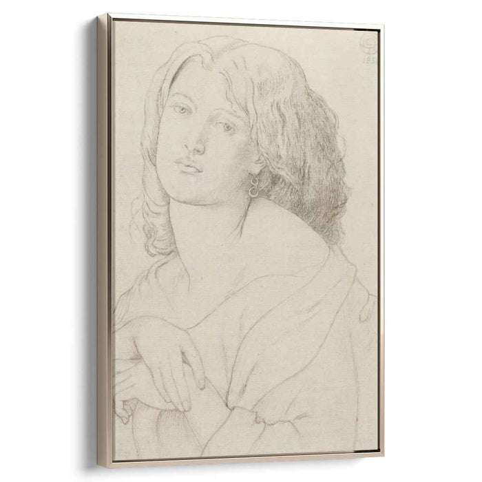 Portrait of Fanny Cornforth (1869) by Dante Gabriel Rossetti