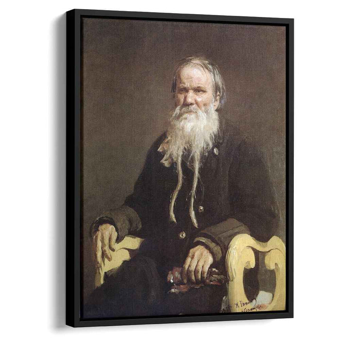 Portrait of Folk Story-teller V.P. Schegolenkov (1879) by Ilya Repin