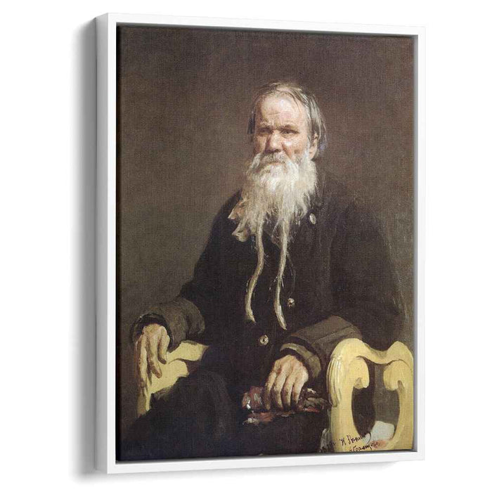 Portrait of Folk Story-teller V.P. Schegolenkov (1879) by Ilya Repin