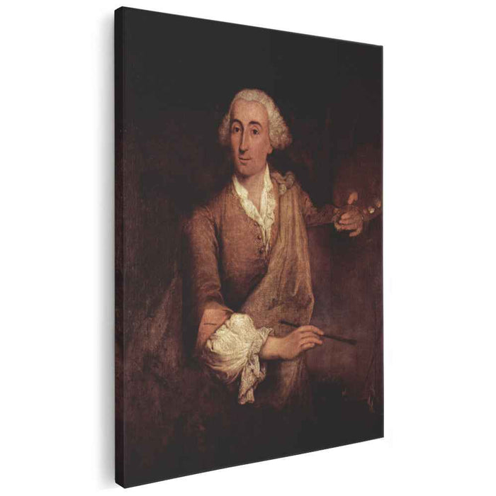 Portrait of Francesco Guardi (1760) by Pietro Longhi